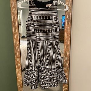 LOFT tribal print A line dress